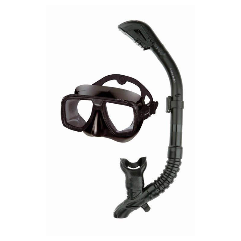 Details about   Tarpon 2/Barracuda Dry/Volo One Adult Snorkel Set by Head Snorkeling M/L 