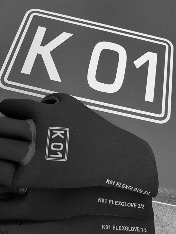 Spyder k01 guanti flex glove 5/4mm neoprene with seam sealed stitching and skin in material