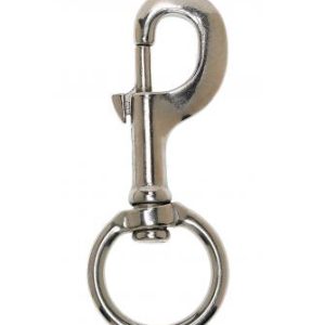 Dive Rite Bolt Snap Stainless Steel 4.5" with swivel