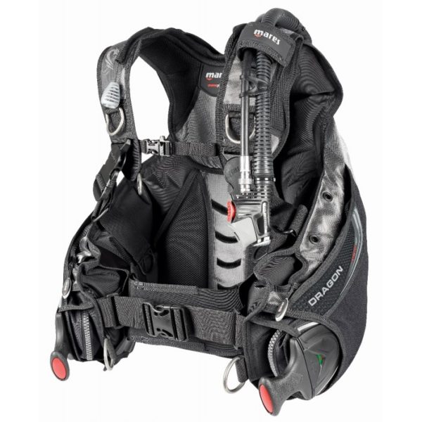 mares dragon sls bcd a high end hybrid jacket bcd with sis weight system