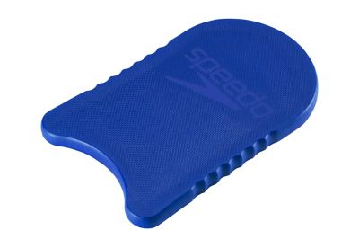 Speedo Adult Team Kickboard a blue kick board with rounded chest cut out