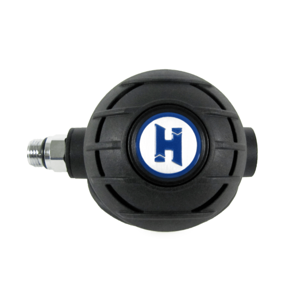halcyon aura regulator second stage black with 40" Low Pressure Hose