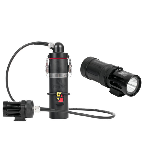 Dive Rite HP50 Lighting System corded and handheld lighting system