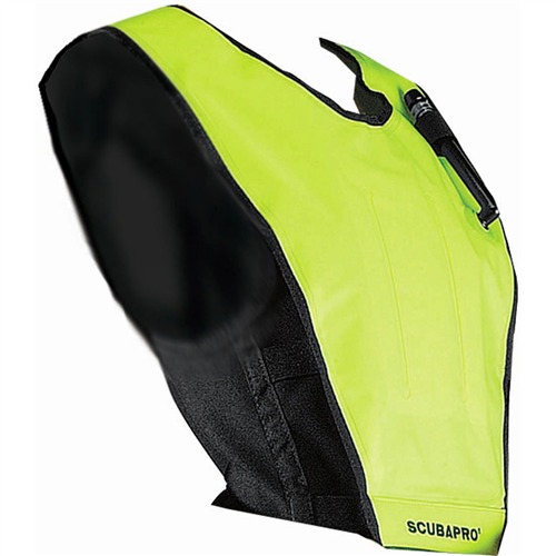 Scubapro Cruiser Snorkel Vest Neon Yellow with black neoprene backing for added floatation