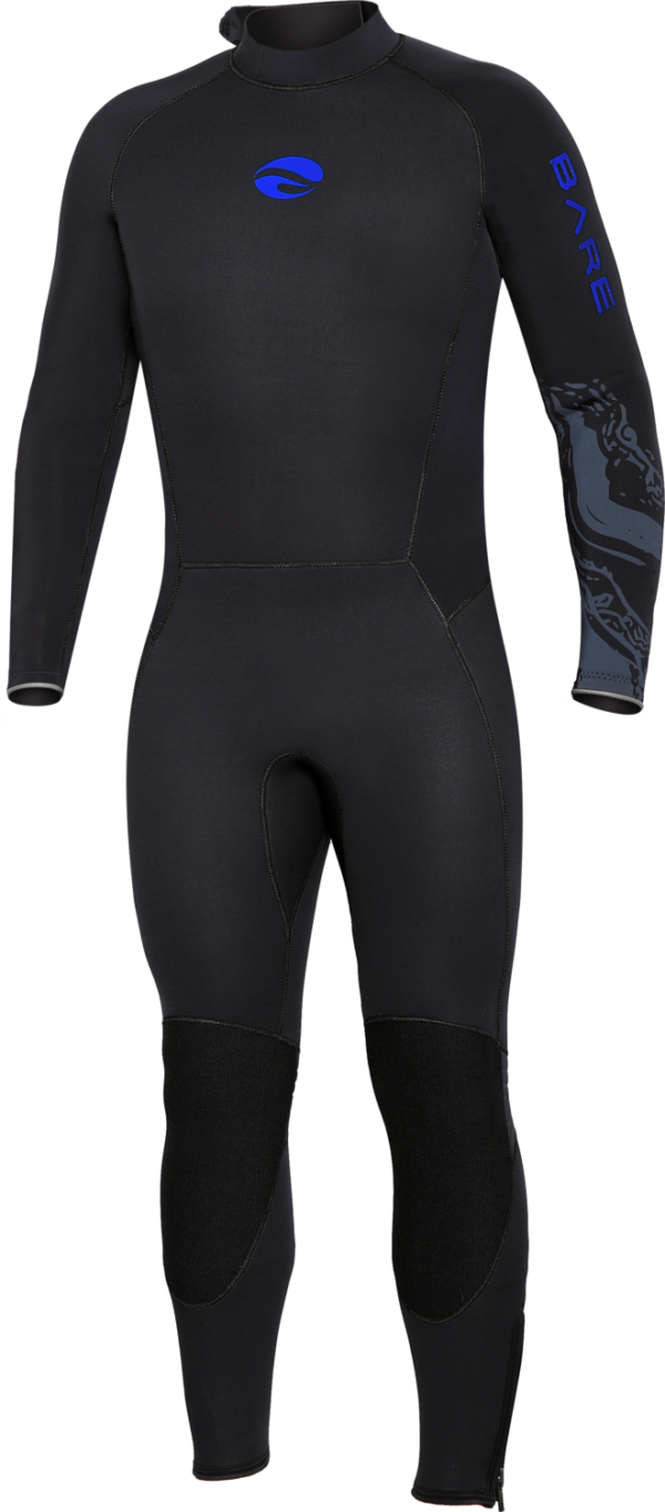 BARE Velocity Ultra 3mm Wetsuit features high quality progressive stretch neoprene and celiant lining
