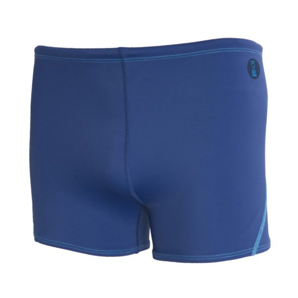 Fourth Element Ocean Positive Cayman Swim Shorts made from recycled fishing nets are a short leg boxer style men's bathing suit