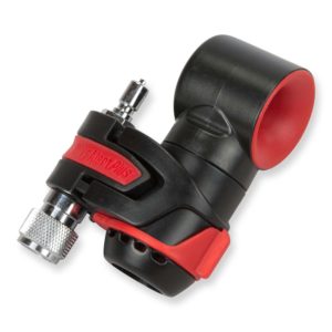 dive alert plus version 2 connects to the bcd inflator and uses air pressure to sound an air horn which can be heard from miles away on the surface
