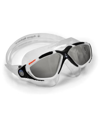 Aqua Sphere Vista Goggles white black and gray goggles with tinted lenses
