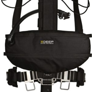 deep stealth 2.0 sidemount harness with wrap around wing