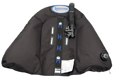 Halcyon Explorer CCR35 Rebreather Wing with inflator hose