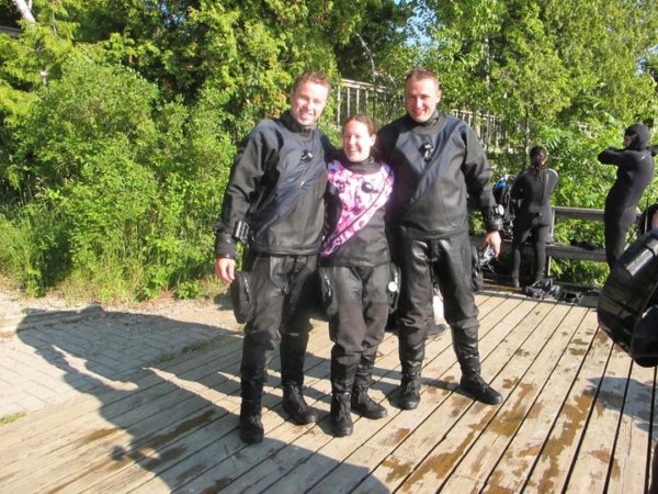 dui fax extreme drysuit select sizing with self donning zipper optional pockets, knee pads, crotch pad, choice of colours