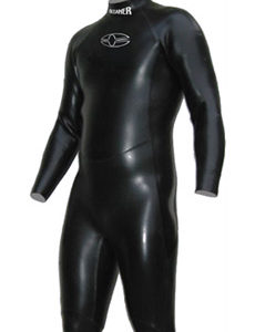 Oceaner Performance Triathlon Wetsuit sleek black yamamotto neoprene wetsuit