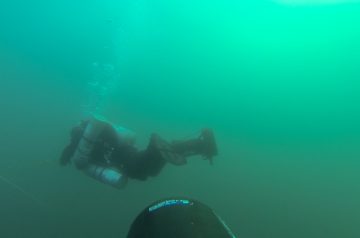 Matt on Decompression after a DPV Trimix Dive on the famed shipwreck Andrea Doria
