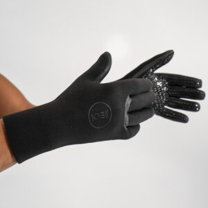 Fourth Element 3mm Neoprene Gloves black with trimmable cuff, fluid seam welded seams and textured palm
