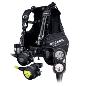 Oceanic Open Water Package with BCD, regulator, octopus and computer console