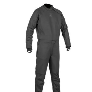 Fourth Element Halo AR Undersuit jumpsuit all black with side of the torso zipper