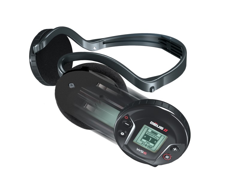 XP Deus II Metal Detector 11″ Multi-Frequency Coil + Headphones