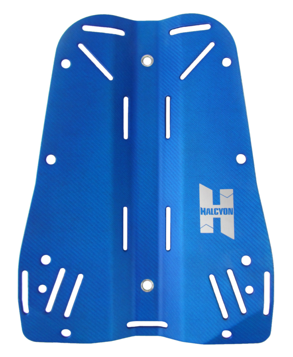 Halcyon Blue Carbon Fiber Pro Backplate and Bare