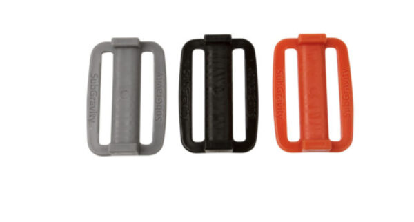Sub-Gravity Backplate Harness Slider grey, black, orange for sale online Dan's Dive Shop